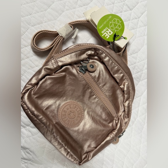 Kipling Quartz Metalic Mini Backpack - Picture 4 of 7